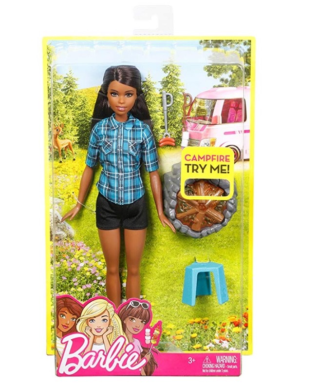 barbie sis campfire doll