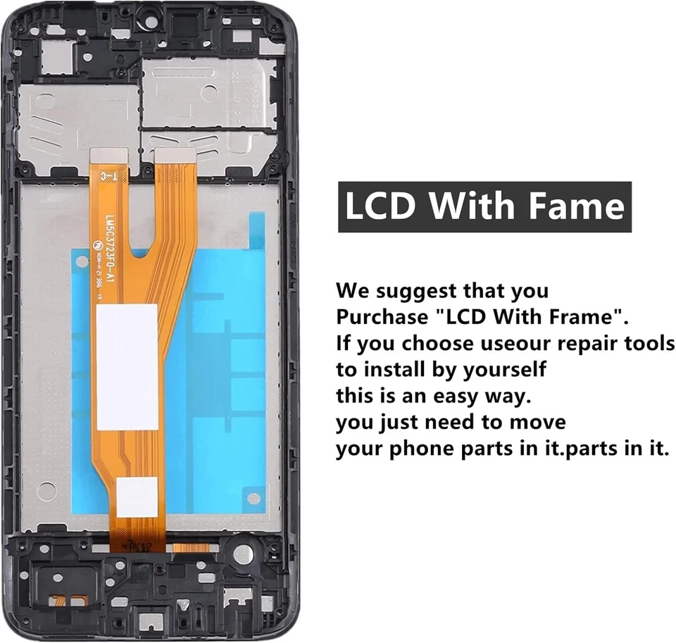 For Samsung Galaxy A03 Core SM-A032F/DS LCD Display Screen Replacement+Frame OEM - Image 2 of 4