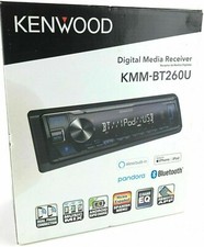 Kenwood KMM-BT260U Bluetooth Media Player Android iPhone Pandora AM FM USB Aux