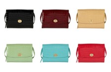 Samantha Brown To-Go Faux Croco Wallet Crossbody Pick Your Color