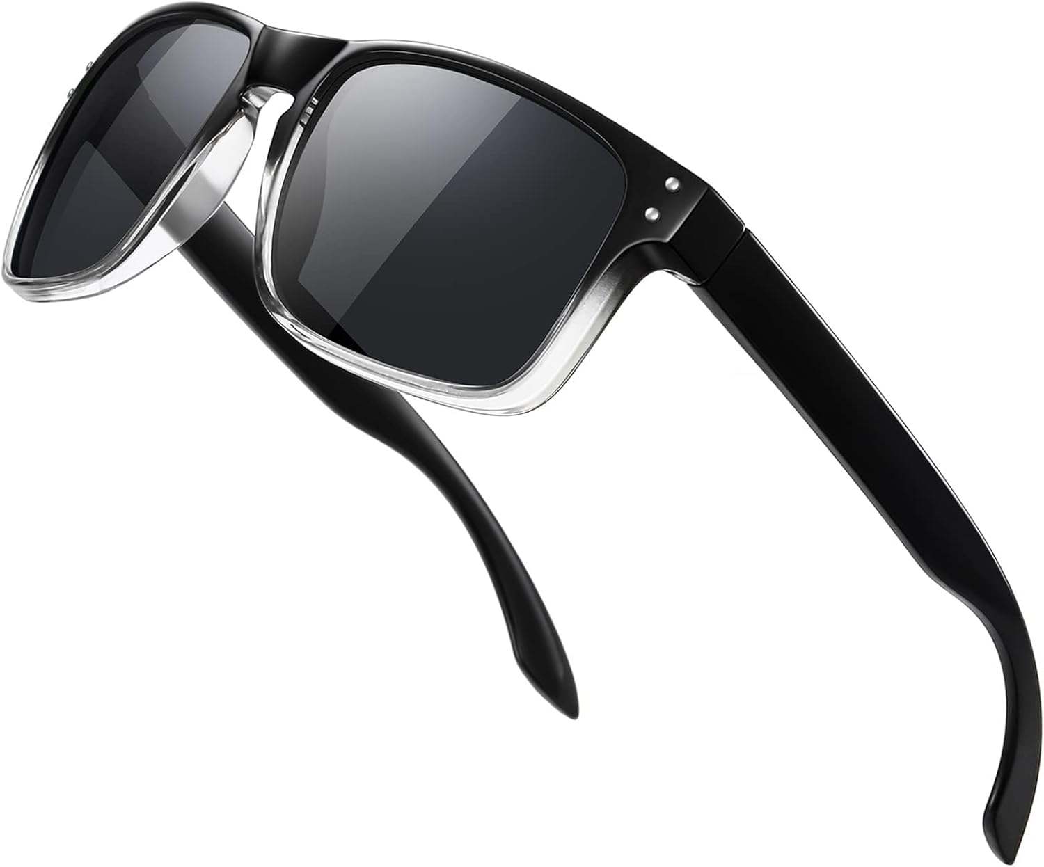 Polarized Sunglasses Men Womens - Retro Square Sun Glasses for Fishing Driving U