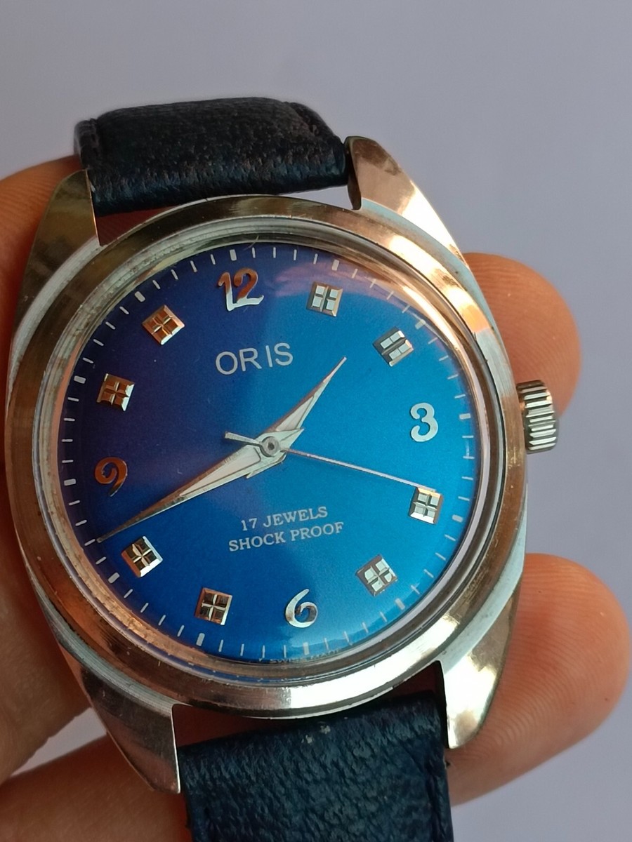 ORIS 17JEWELS 石　手巻き SHOCK PROOF 稼動品　メンズ ORIS 17 Jewels Men's Watch Manual Winding Swiss RARE | eBay
