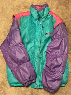 Children's Youth Girls Winter Fall Puffy Jacket Size 14