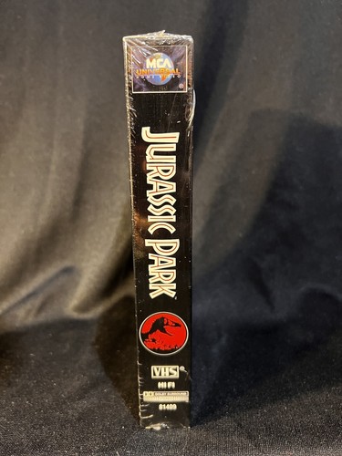 Jurassic Park VHS Sealed Brand New Shrink Wrap Mint 1993 Universal MCA Watermark - Picture 12 of 14