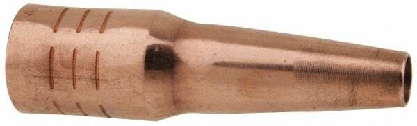 Gas Nozzle (tapered) Air Cooled 250 Amps Qty 2 Kp23t-37