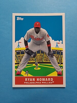 RYAN HOWARD 2007 TOPPS FLASHBACK FRIDAYS BASEBALL CARD # FF1 H4480
