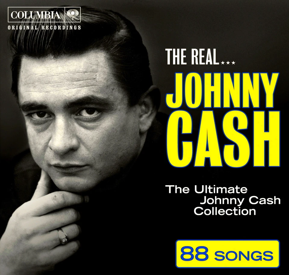 JOHNNY CASH * 88 Greatest Hits * 3-CD BOX SET * All Original Songs *NEW & SEALED
