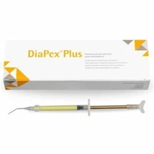 DiaDent Diapex Plus Pemixed Calcium Hydroxide Paste With Iodoform - 1 Syr of 2g.