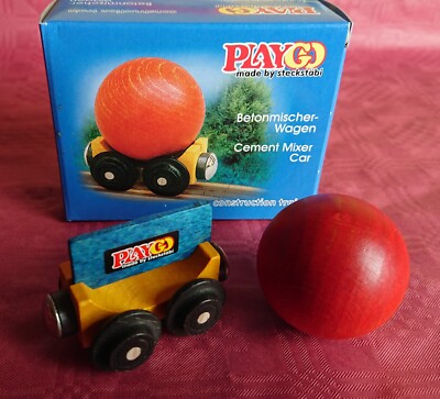 Betonmischer, Kugel,LKW, Holzeisenbahn, Brio,Heros, Eichhorn, Playgo, Steckstäbi