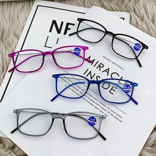 2023 Anti-Blue Light Reading Glasses for Men Women Computer Glasses +1.0~4.0 NEW - Picture 3 of 14
