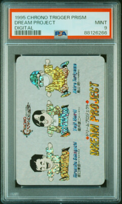 Dream Project 1995 Digital Prism Chrono Trigger Card Japanese PSA