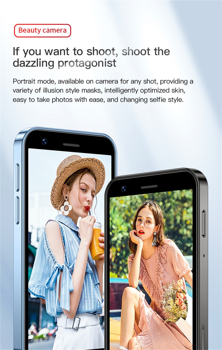 SOYES XS16 Mini 4G LTE Android 10 Smartphone Dual SIM Camera 3
