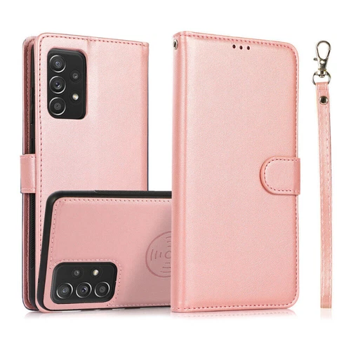 For Samsung S25 S24 S23 S22 S21 S20 FE Ultra Magnetic Leather Cover Wallet Case - Picture 38 of 86
