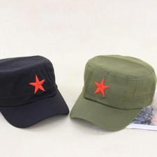 Nuevos Sombreros Gorra Comunista Estrella Roja Ejército Che Guevara Cuba Estrellas Militar Genial Sombrero