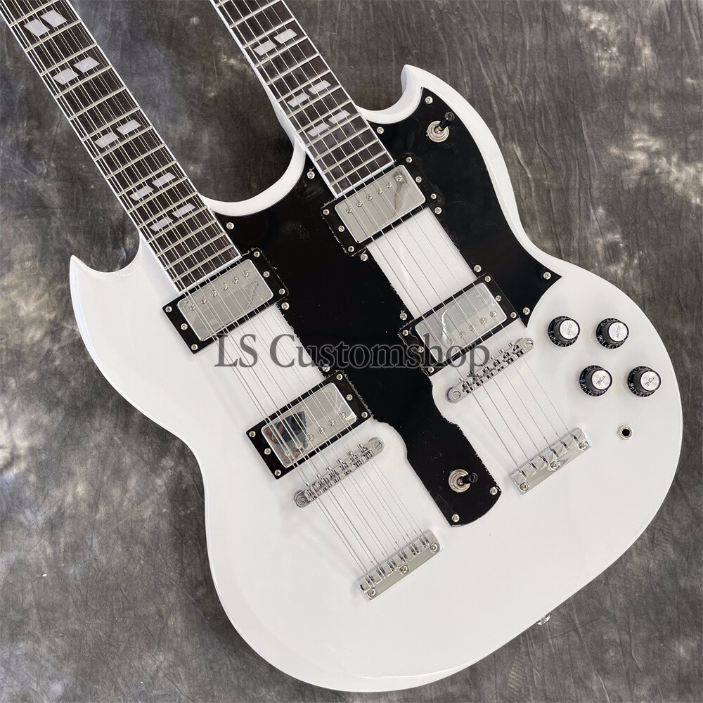 Custom Shop Sg Jimmy Page EDS-1275 Doubleneck 12/6 Electric