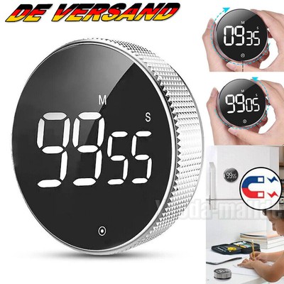 Kurzzeitmesser Digital Magnet Küchenuhr Eieruhr Küchentimer Stoppuhr Küche Timer