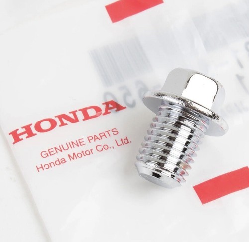 Genuine Honda Bolt, Drain, Plug 12x5 & Washer 12MM Fits: PCX SH125 Vision Forza - Picture 2 of 5