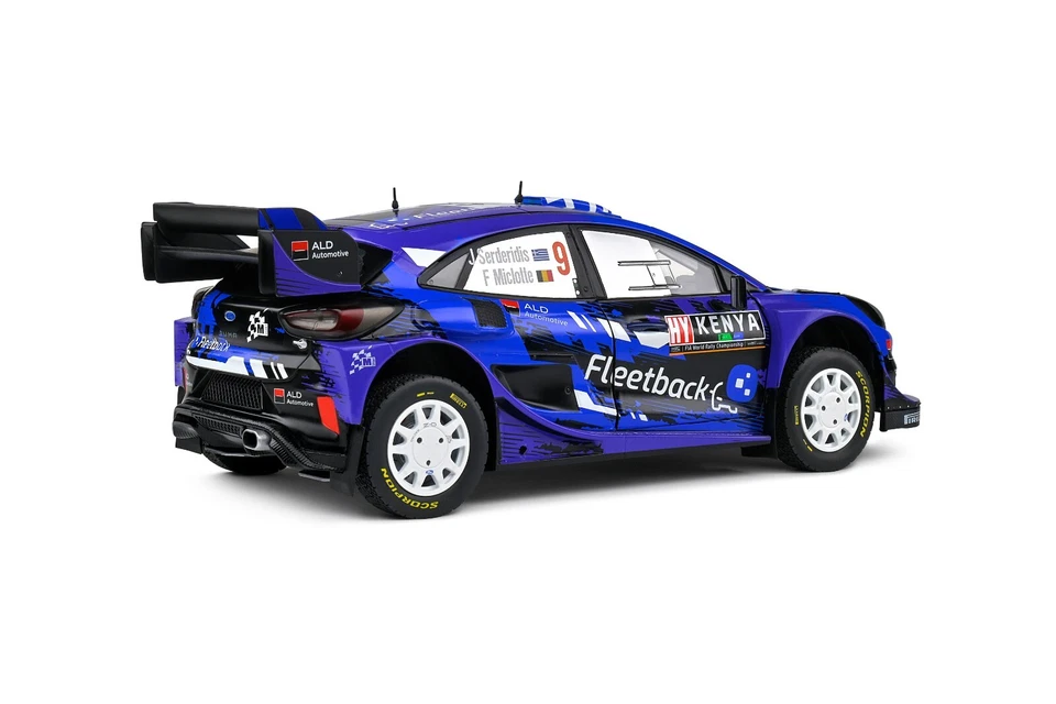 1/18 Solido FORD PUMA RALLY 1 #9 SERDERIDIS RALLY Kenya 2022 S1809506 - Imagen 2 de 4