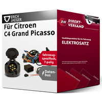 für Citroen C4 Grand Picasso I Typ UA Elektrosatz 7Polig Spezifisch Neu