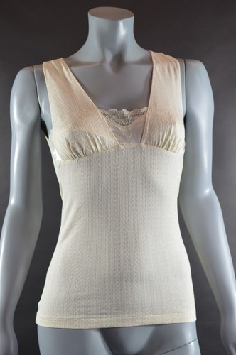 LA PERLA TOP W KREMIE - jakość z Włoch - Zdjęcie 2 z 11