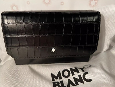 $ 1025 MSRP - Montblanc Meisterstück Selection Mini Bag black MB130004 130004