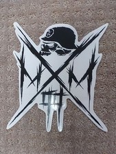 Metal Mulisha Stickers 6-inch Owned -- Black Stickers -- Free Shipping