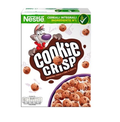 Nestlé Cereali Cookie Crisp Vollkorn Cereals mit Schokoladenstückchen 260g