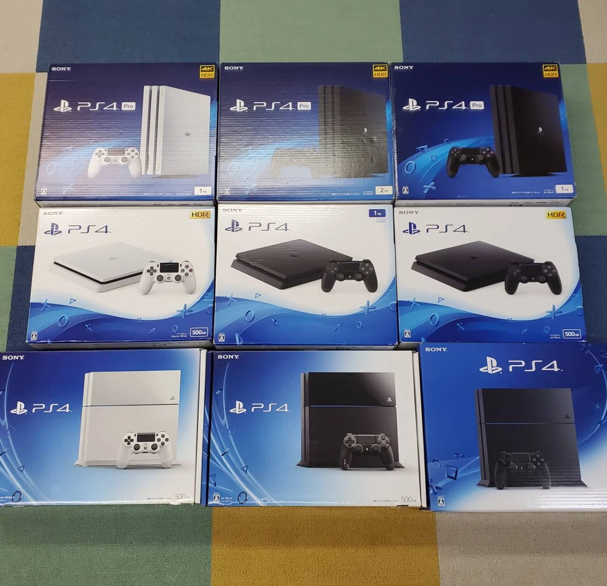 Sony PlayStation 4 NTSC-J (Japan) Home Console Video Game Consoles