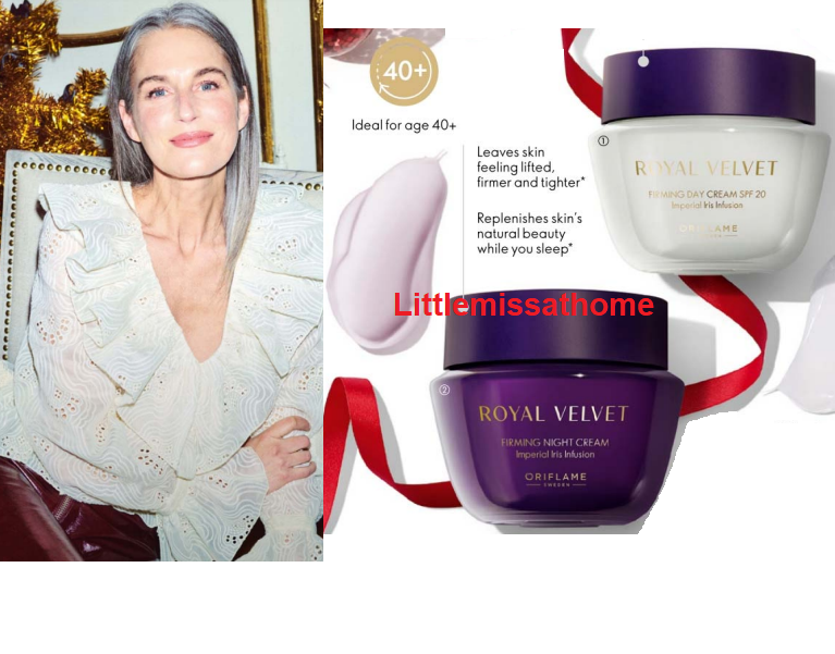 ORIFLAME ROYAL VELVET FIRMING DAY CREAM SPF20 + NIGHT CREAM 