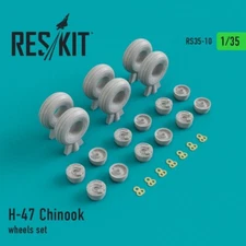 1/35 Reskit RS35-0010 CH-47 Chinook wheels set