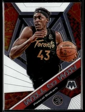 2019-20 Panini Mosaic #8 Pascal Siakam Will to Win JC