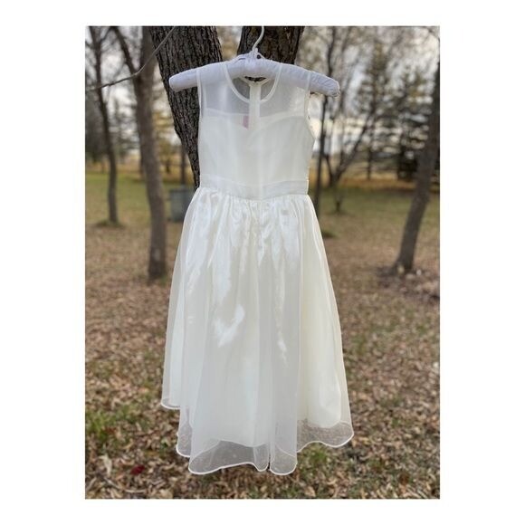 90s Kids Love Formal Dress Sweetheart Illusion Neckline Wedding Crinoline