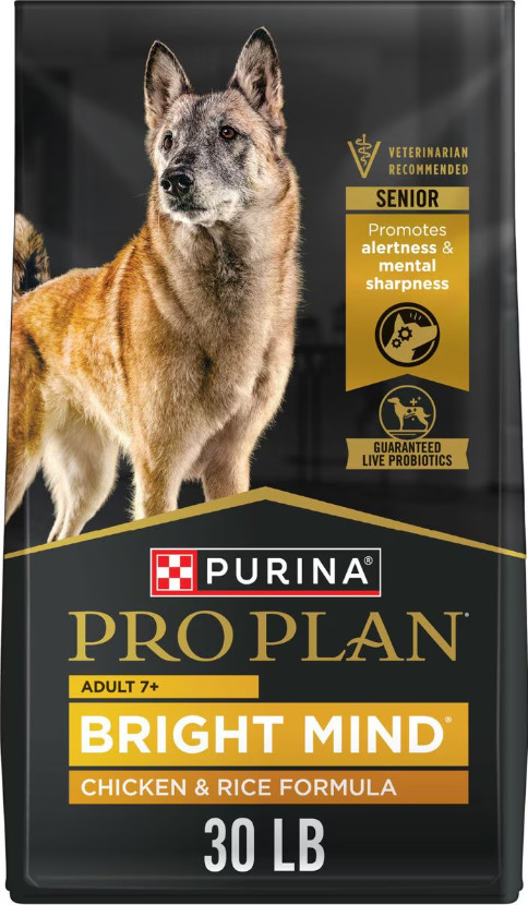 Dogs 7+, High Protein Chicken & Rice, 30 Lb