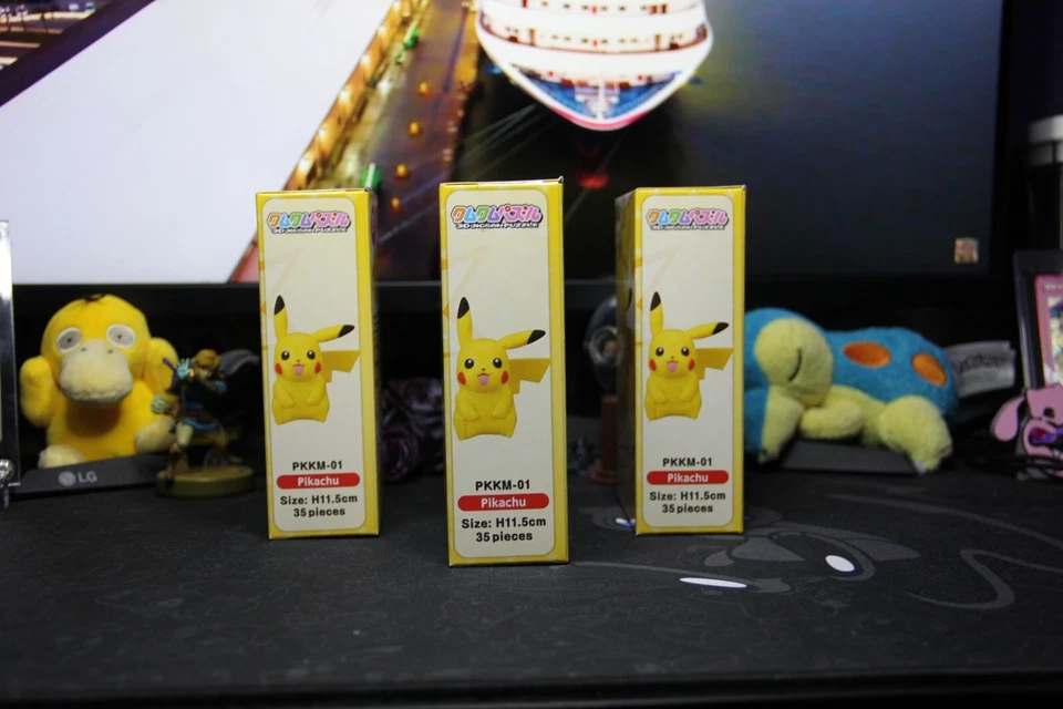 Pikachu Kumu-kumu 3D Puzzle - Image 4 of 4