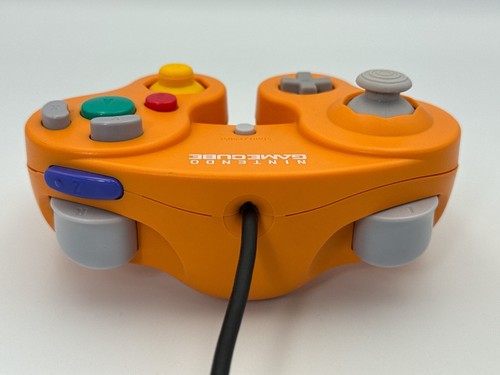 Official OEM Nintendo GameCube Controller Orange DOL-003 Japan - Excellent+ - Picture 7 of 12