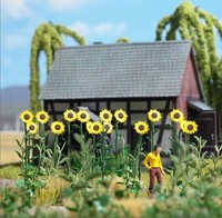 Busch 1261 H0 Riesen-Sonnenblumen Neu Ovp+
