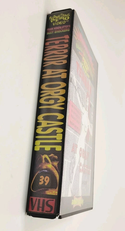 Terror At Orgy Castle (VHS Something Weird Video) VGC Tested! Frank Henenlotter - Image 3 of 4