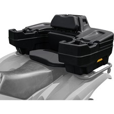 ATV Rear Seat and Storage Box with Cushioned Support Durable Lounge Compatible