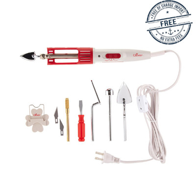 NEW! Clover Mini Iron II ''The Adapters Set'',Assorted Color 9.78''L x 1.61''W