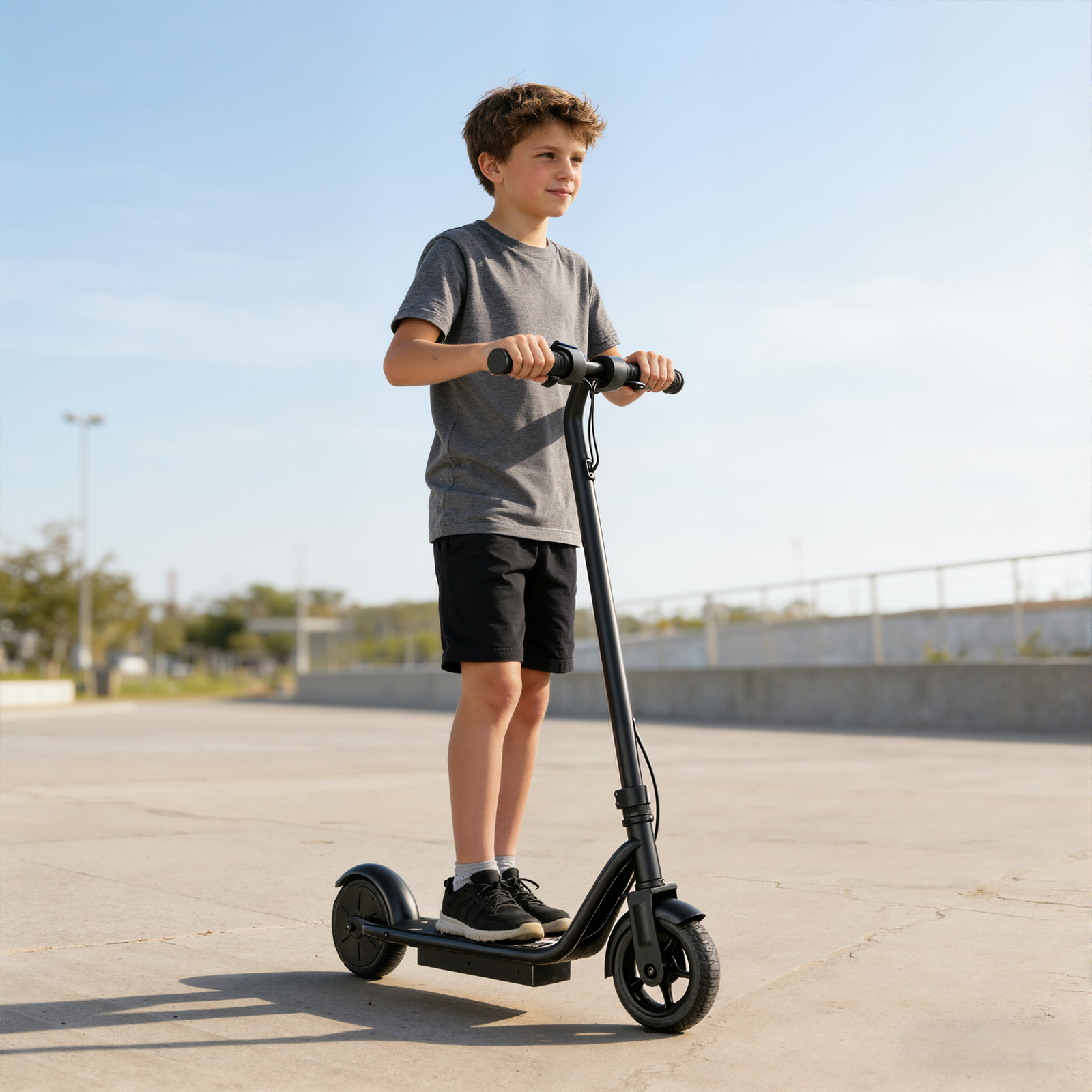 Ladped Electric Kids Electric Scooter &ndash; Children Kick Scooter 3 Speed ​Ages 6+
