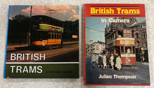 2x Tram books -British Trams in Camera & British Trams (A pictorial survey)