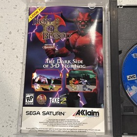 Impact Racing Sega Saturn COMPLETE w/ Insert Tested Authentic