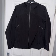 Lululemon Black Waterproof Jacket Size 12