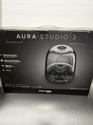 【極美品】harman/kardon AURA STUDIO 3 BLACK Refurbished Harman Kardon Aura Studio 3 Portable Bluetooth Speaker