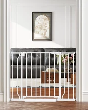 29"-40" Baby Gate for Stairs, Auto Close Stroller Friendly Dog Gate Indoor fo...