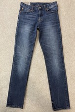 Polo Ralph Lauren Boys Jeans Size 14 Medium Wash Stretch Blue Denim Preppy