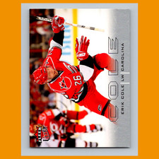 Erik Cole #194 2009-10 Ultra Carolina Hurricanes Hockey Card NHL