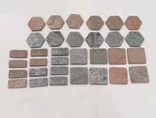 32-PC Slate Stone Mosaic Tiles Mixed Shapes  Sizes