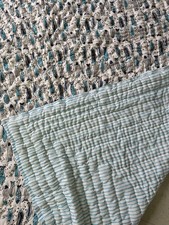 Handmade Cotton Quilt, King Queen Twin Size Blanket Throw Bedding
