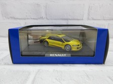 Mini car 1/43 Renault Sport Megane Trophy Yellow dealer genuine model car
